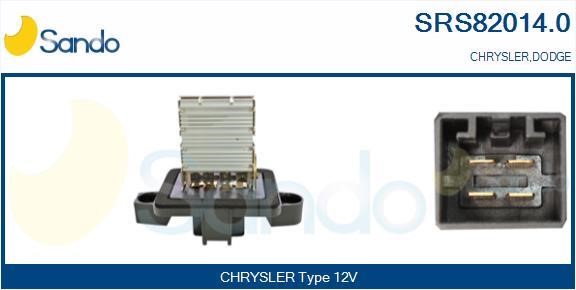 Sando SRS82014.0 Resistor, interior blower SRS820140: Buy near me at 2407.PL in Poland at an Affordable price!