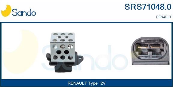 Sando SRS71048.0 Дополнительный резистор, электромотор - вентилятор радиатора SRS710480: Купить в Польше - Отличная цена на 2407.PL!