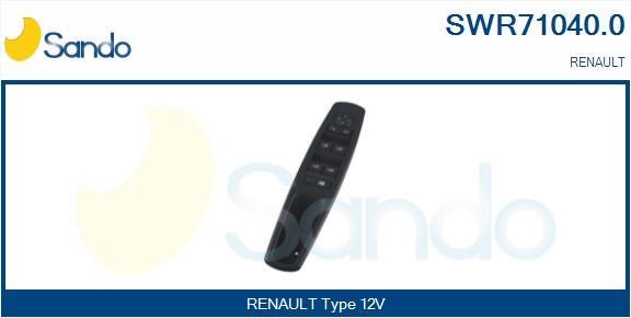 Sando SWR71040.0 Power window button SWR710400: Buy near me in Poland at 2407.PL - Good price!