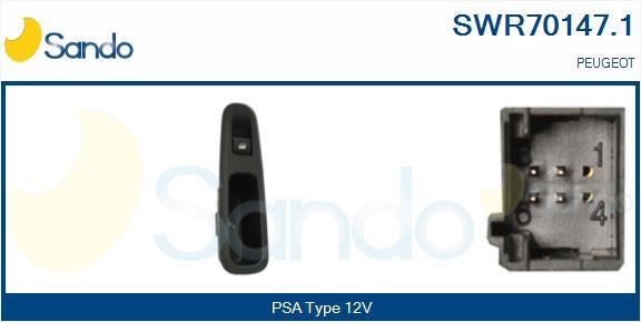 Sando SWR70147.1 Power window button SWR701471: Buy near me at 2407.PL in Poland at an Affordable price!