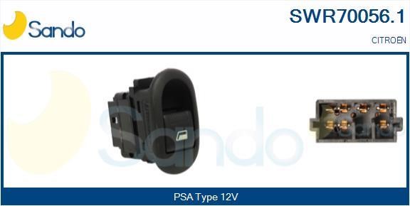 Sando SWR70056.1 Power window button SWR700561: Buy near me in Poland at 2407.PL - Good price!