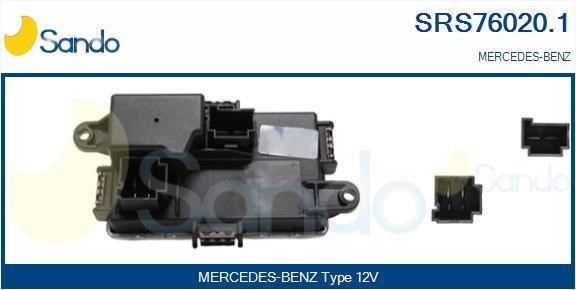 Sando SRS76020.1 Resistor, interior blower SRS760201: Buy near me in Poland at 2407.PL - Good price!