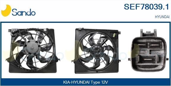Sando SEF78039.1 Electric Motor, radiator fan SEF780391: Buy near me in Poland at 2407.PL - Good price!