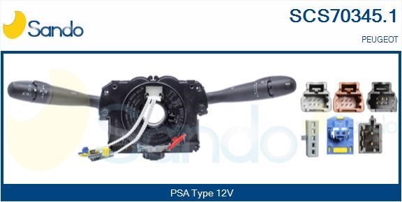 Sando SCS70345.1 Steering Column Switch SCS703451: Buy near me in Poland at 2407.PL - Good price!