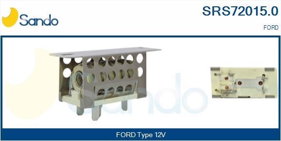 Sando SRS72015.0 Resistor, interior blower SRS720150: Buy near me at 2407.PL in Poland at an Affordable price!