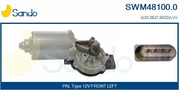 Sando SWM48100.0 Silnik wycieraczki szyby SWM481000: Dobra cena w Polsce na 2407.PL - Kup Teraz!