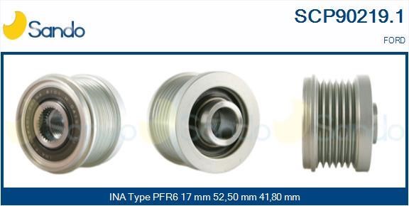 Sando SCP90219.1 Belt pulley generator SCP902191: Buy near me in Poland at 2407.PL - Good price!