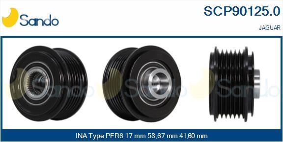 Sando SCP90125.0 Belt pulley generator SCP901250: Buy near me in Poland at 2407.PL - Good price!