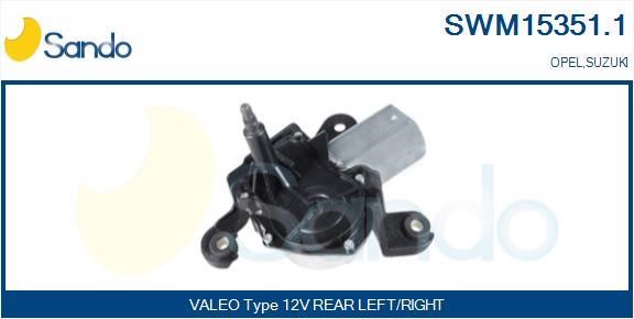 Sando SWM15351.1 Мотор стеклоочистителя SWM153511: Отличная цена - Купить в Польше на 2407.PL!