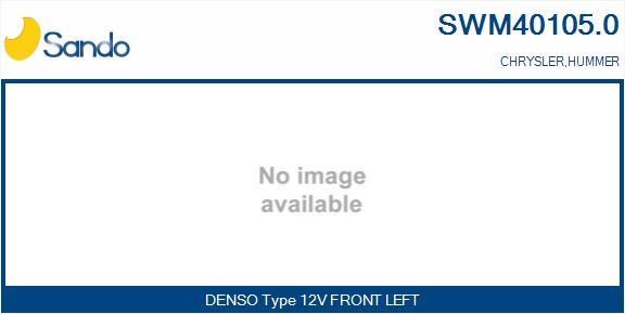 Sando SWM40105.0 Electric motor SWM401050: Buy near me in Poland at 2407.PL - Good price!