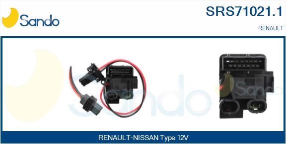 Sando SRS71021.1 Резистор, компресор салону SRS710211: Приваблива ціна - Купити у Польщі на 2407.PL!
