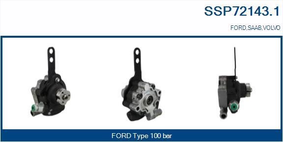 Sando SSP72143.1 Hydraulic Pump, steering system SSP721431: Buy near me in Poland at 2407.PL - Good price!