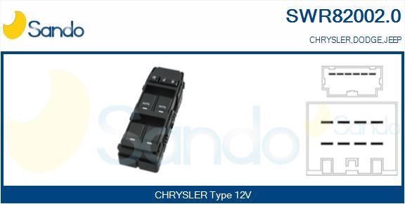Sando SWR82002.0 Power window button SWR820020: Buy near me in Poland at 2407.PL - Good price!