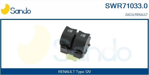 Sando SWR71033.0 Power window button SWR710330: Buy near me at 2407.PL in Poland at an Affordable price!