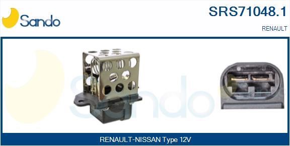 Sando SRS71048.1 Дополнительный резистор, электромотор - вентилятор радиатора SRS710481: Отличная цена - Купить в Польше на 2407.PL!