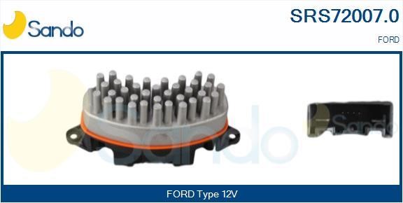 Sando SRS72007.0 Resistor, interior blower SRS720070: Buy near me in Poland at 2407.PL - Good price!