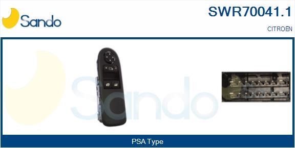 Sando SWR70041.1 Power window button SWR700411: Buy near me in Poland at 2407.PL - Good price!