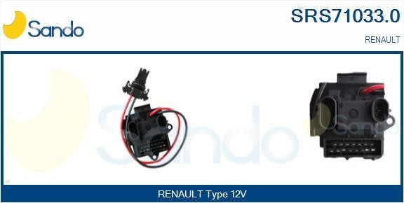 Sando SRS71033.0 Resistor, interior blower SRS710330: Buy near me in Poland at 2407.PL - Good price!