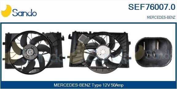 Sando SEF76007.0 Electric Motor, radiator fan SEF760070: Buy near me in Poland at 2407.PL - Good price!