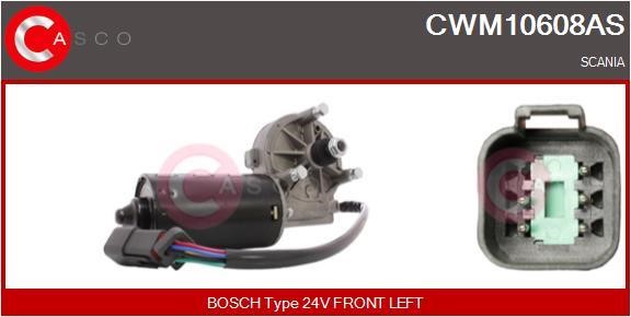 Casco CWM10608AS Мотор стеклоочистителя CWM10608AS: Отличная цена - Купить в Польше на 2407.PL!