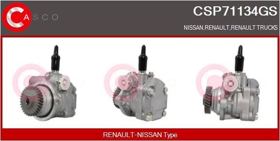 Casco CSP71134GS Hydraulic Pump, steering system CSP71134GS: Buy near me in Poland at 2407.PL - Good price!