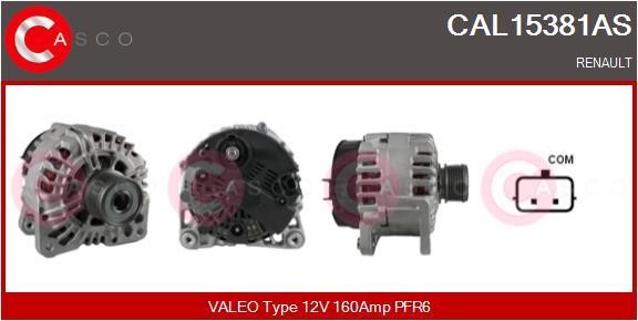 Casco CAL15381AS Alternator CAL15381AS: Buy near me in Poland at 2407.PL - Good price!