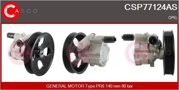 Casco CSP77124AS Hydraulic Pump, steering system CSP77124AS: Buy near me in Poland at 2407.PL - Good price!