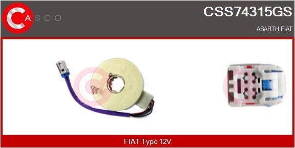 Casco CSS74315GS Steering wheel position sensor CSS74315GS: Buy near me in Poland at 2407.PL - Good price!