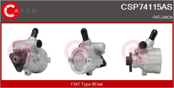 Casco CSP74115AS Hydraulic Pump, steering system CSP74115AS: Buy near me in Poland at 2407.PL - Good price!