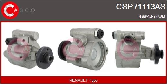 Casco CSP71113AS Hydraulic Pump, steering system CSP71113AS: Buy near me in Poland at 2407.PL - Good price!