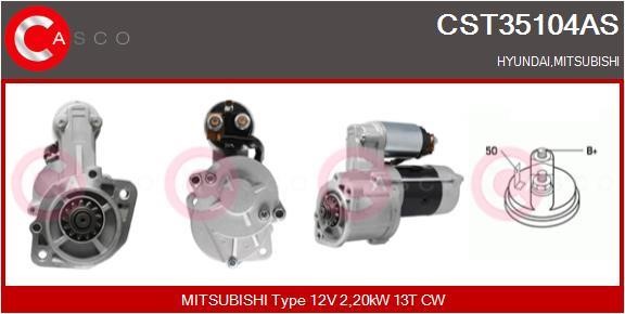 Casco CST35104AS Starter CST35104AS: Buy near me at 2407.PL in Poland at an Affordable price!