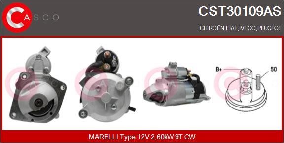 Casco CST30109AS Starter CST30109AS: Buy near me at 2407.PL in Poland at an Affordable price!