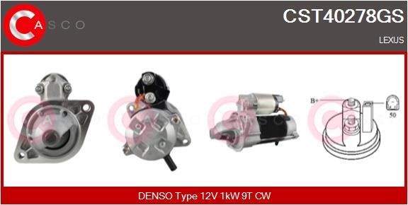 Casco CST40278GS Starter CST40278GS: Buy near me in Poland at 2407.PL - Good price!