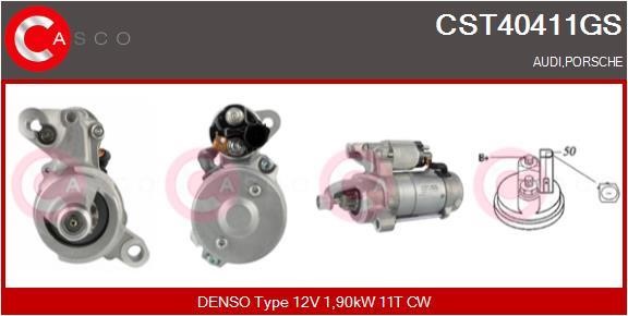 Casco CST40411GS Starter CST40411GS: Buy near me in Poland at 2407.PL - Good price!