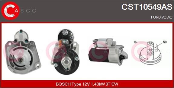 Casco CST10549AS Starter CST10549AS: Buy near me in Poland at 2407.PL - Good price!