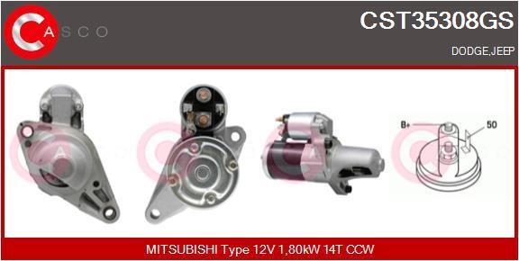 Casco CST35308GS Starter CST35308GS: Buy near me in Poland at 2407.PL - Good price!