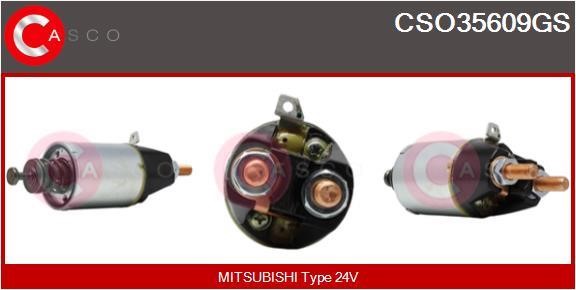 Casco CSO35609GS Solenoid switch, starter CSO35609GS: Buy near me in Poland at 2407.PL - Good price!