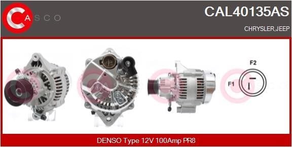 Casco CAL40135AS Alternator CAL40135AS: Buy near me at 2407.PL in Poland at an Affordable price!