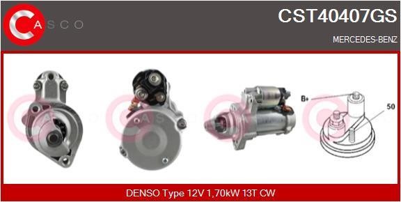 Casco CST40407GS Starter CST40407GS: Buy near me in Poland at 2407.PL - Good price!