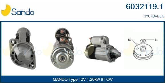 Sando 6032119.1 Starter 60321191: Buy near me in Poland at 2407.PL - Good price!