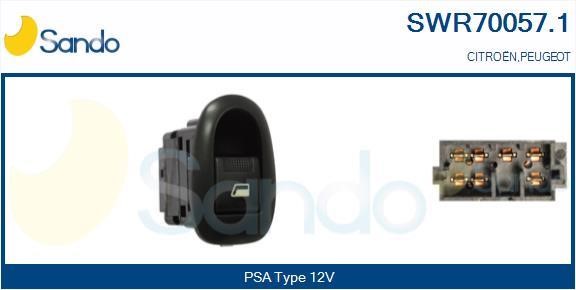 Sando SWR70057.1 Power window button SWR700571: Buy near me in Poland at 2407.PL - Good price!