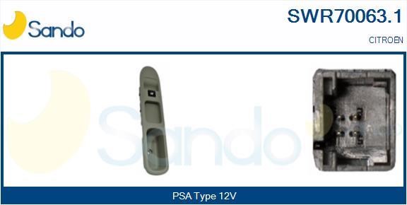 Sando SWR70063.1 Кнопка склопідіймача SWR700631: Приваблива ціна - Купити у Польщі на 2407.PL!