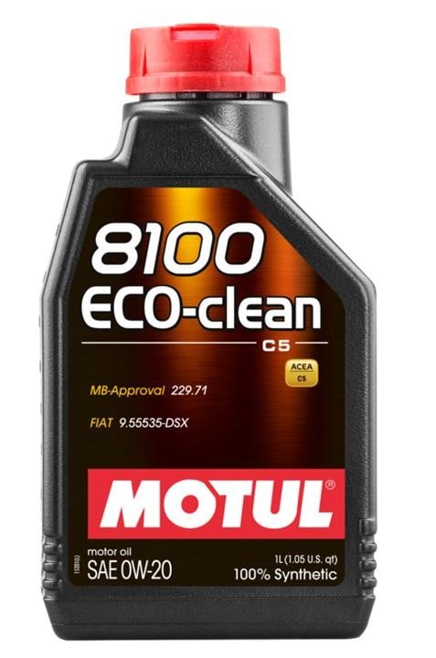Motul 108813 Engine oil Motul 8100 Eco-Clean 0W-20, 1L 108813: Buy near me in Poland at 2407.PL - Good price!