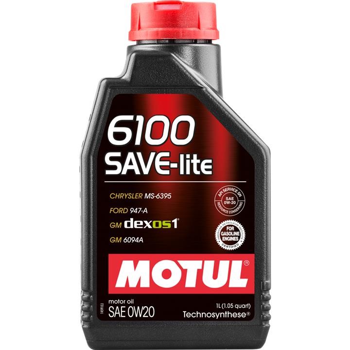 Motul 108002 Engine oil Motul 6100 Save-Lite 0W-20, 1L 108002: Buy near me in Poland at 2407.PL - Good price!