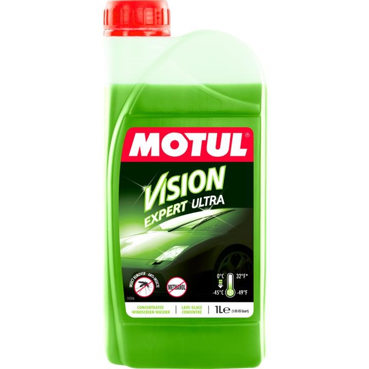 Motul 106753 Windshield washer fluid Motul Vision Expert Ultra, winter, concentrate, -45°C, 1l 106753: Buy near me at 2407.PL in Poland at an Affordable price!