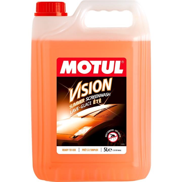 Motul 107789 Windshield washer fluid Motul Vision Summer, summery, 5l 107789: Buy near me in Poland at 2407.PL - Good price!