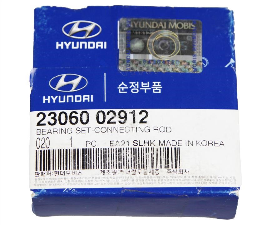 Verbindungsstangenlager Hyundai&#x2F;Kia 23060 02912