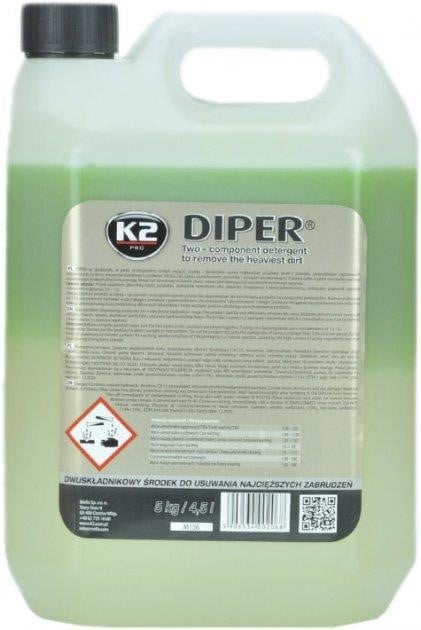 K2 M156 Car Shampoo to remove stubborn dirt "Diper", 5 kg M156: Buy near me in Poland at 2407.PL - Good price!