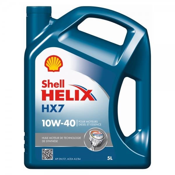 Shell 550053738 Engine oil Shell Helix HX7 10W-40, 5L 550053738: Buy near me in Poland at 2407.PL - Good price!