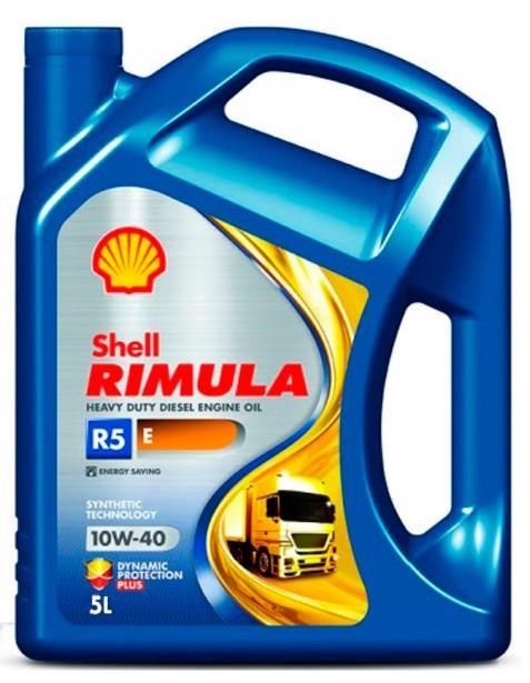 Shell 550054713 Engine oil Shell Rimula R5 E 10W-40 API CH-4/CI-4, ACEA E3/ E5/ E7, 5 L. 550054713: Buy near me in Poland at 2407.PL - Good price!